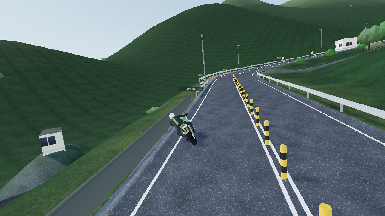 HK RIDE 遊戲畫面：大帽山荃錦公路